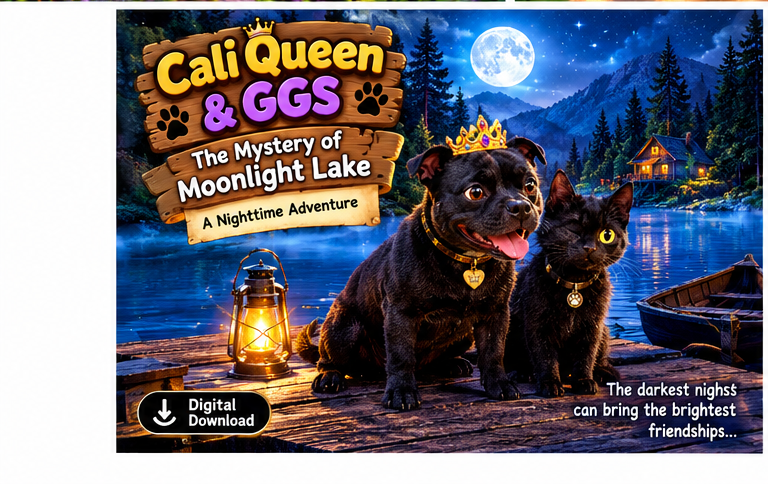 Cali Queen & GGS — The Mystery of Moonlight Lake cover