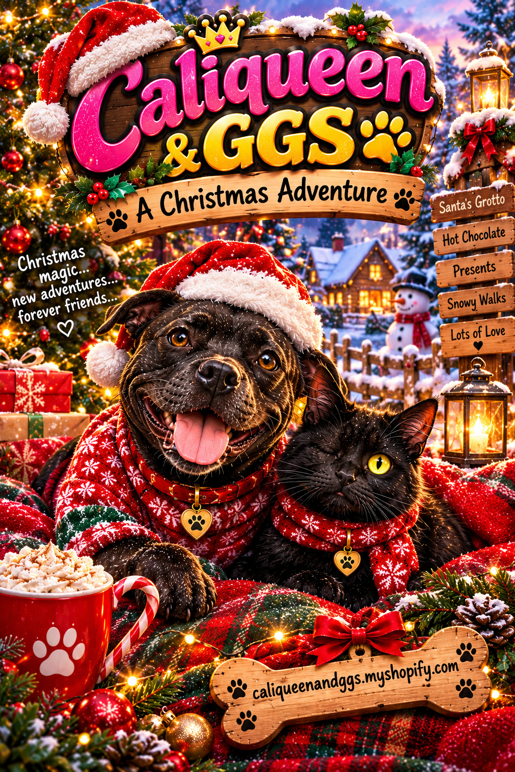 The Missing Christmas Star | CaliQueen & GG's