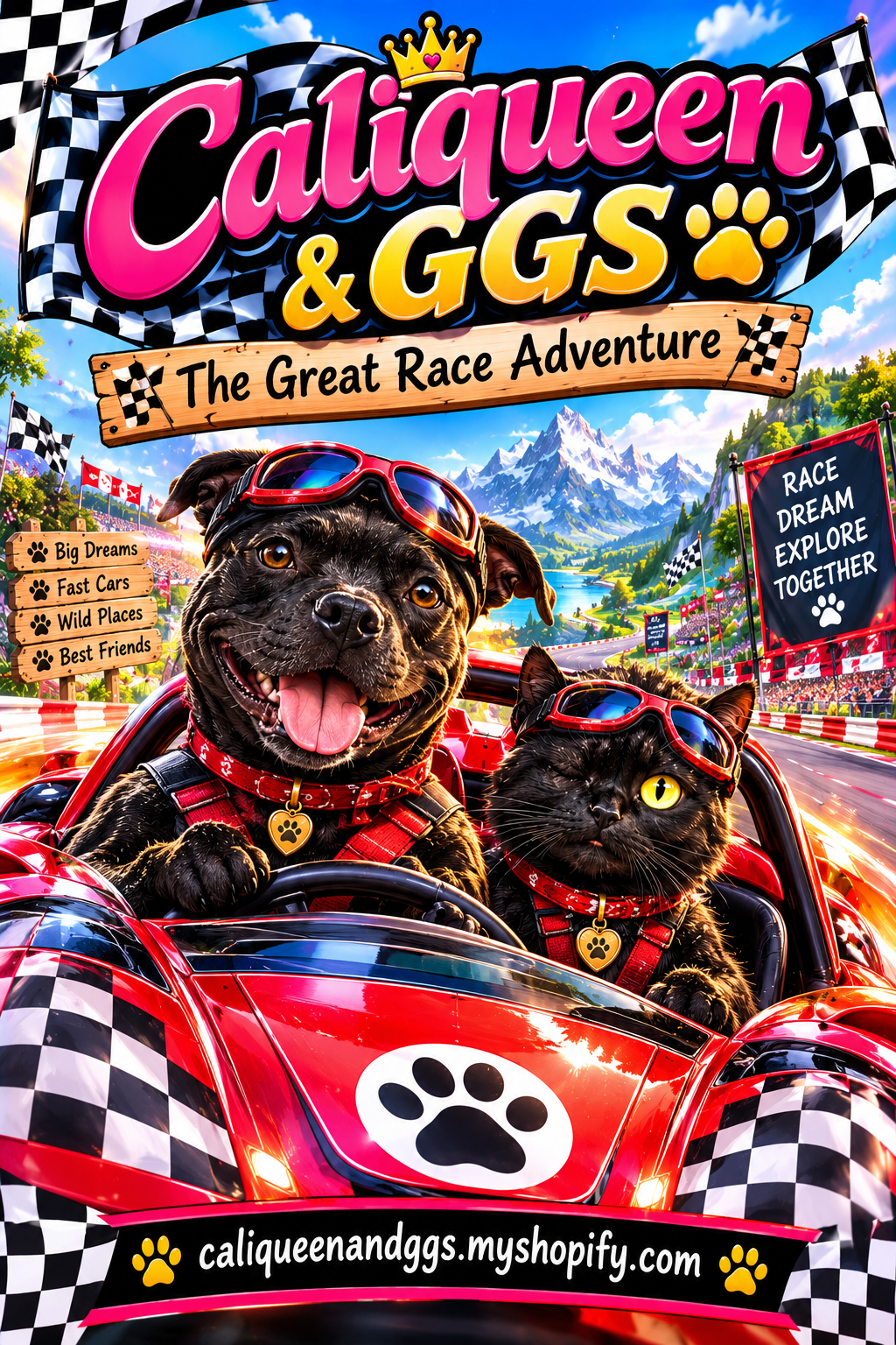 The Great Race Adventure | CaliQueen & GG's – S1 E7