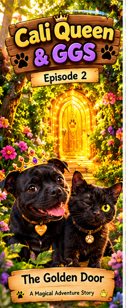 Ten Cali Queen and GGS adventure covers, including The Golden Door; series preview, not a ten-book bundle