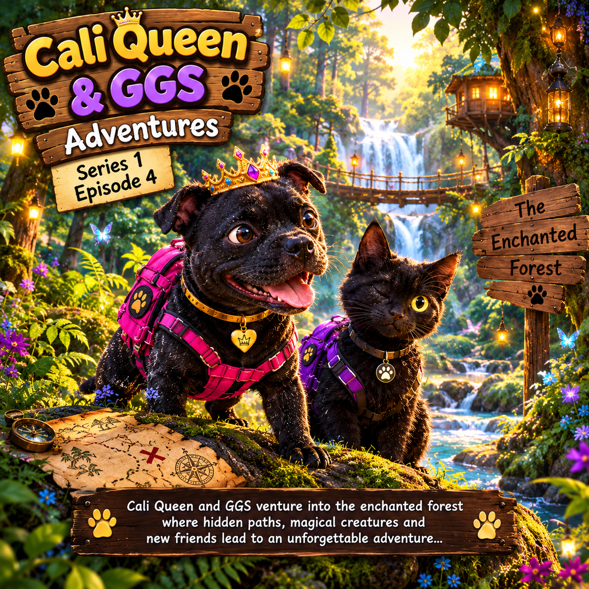 Cali Queen and GGS — The Enchanted Forest cover