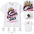 Cali Queen & GGS Kids T-Shirt – white kids T-shirt design