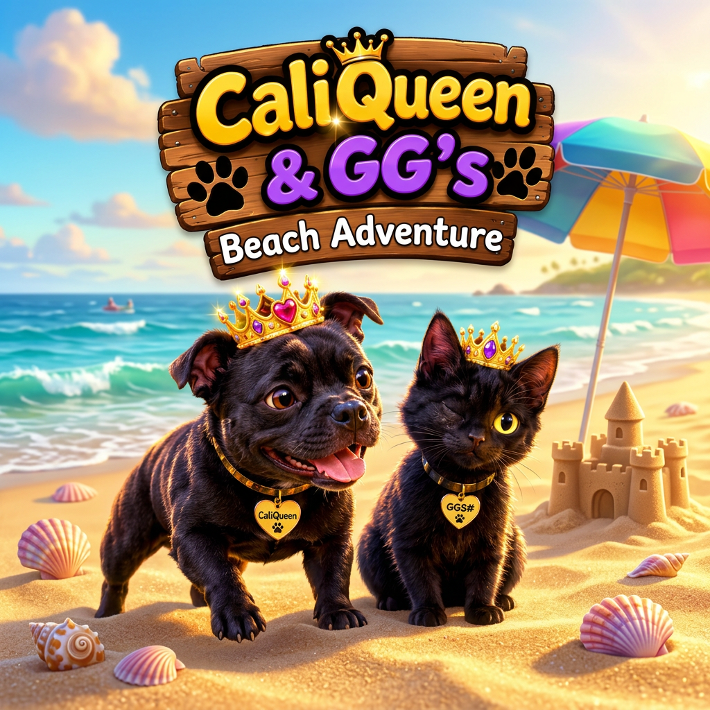 The Secret Beach Adventure | CaliQueen & GG's – S1 E5
