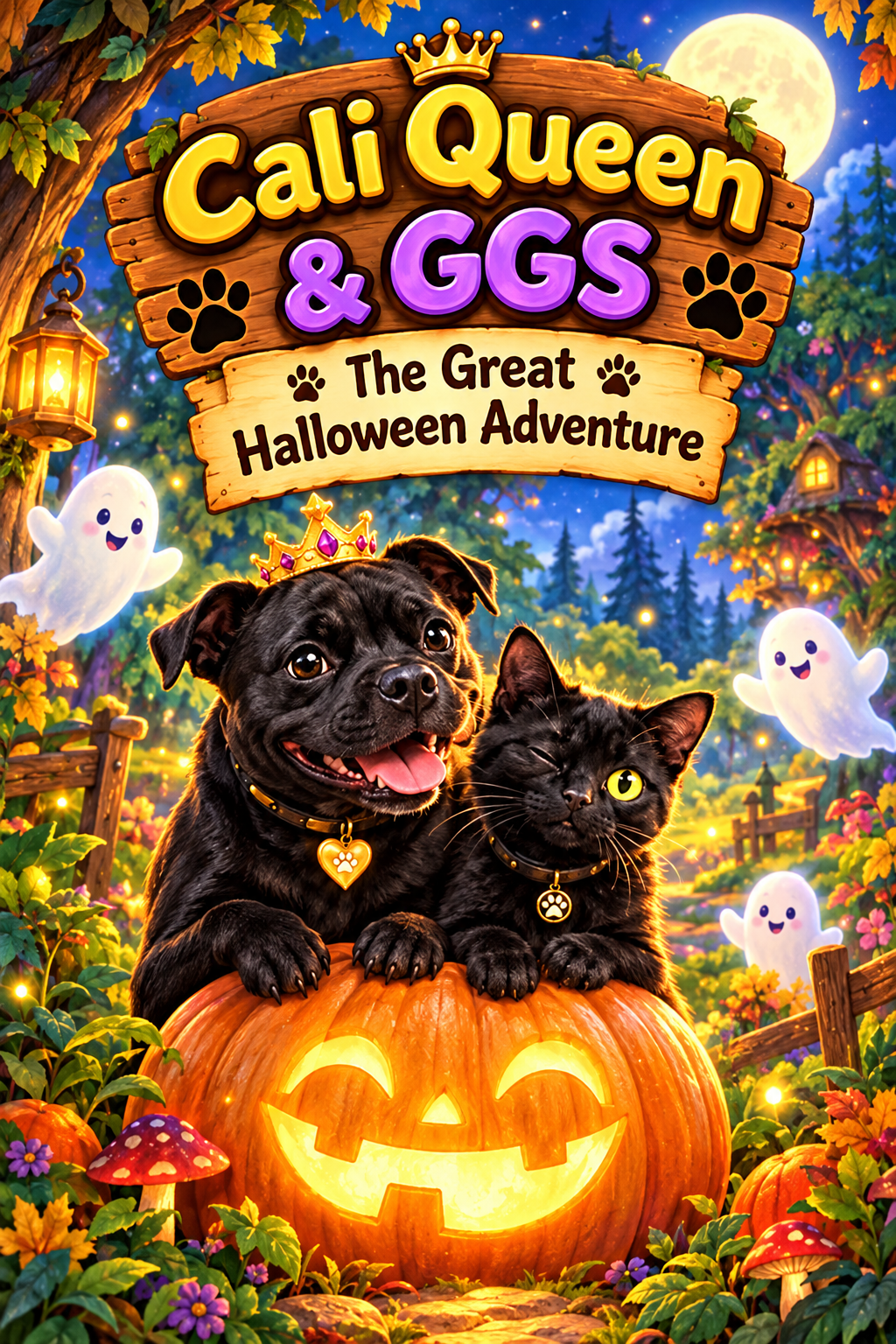 Halloween book cover