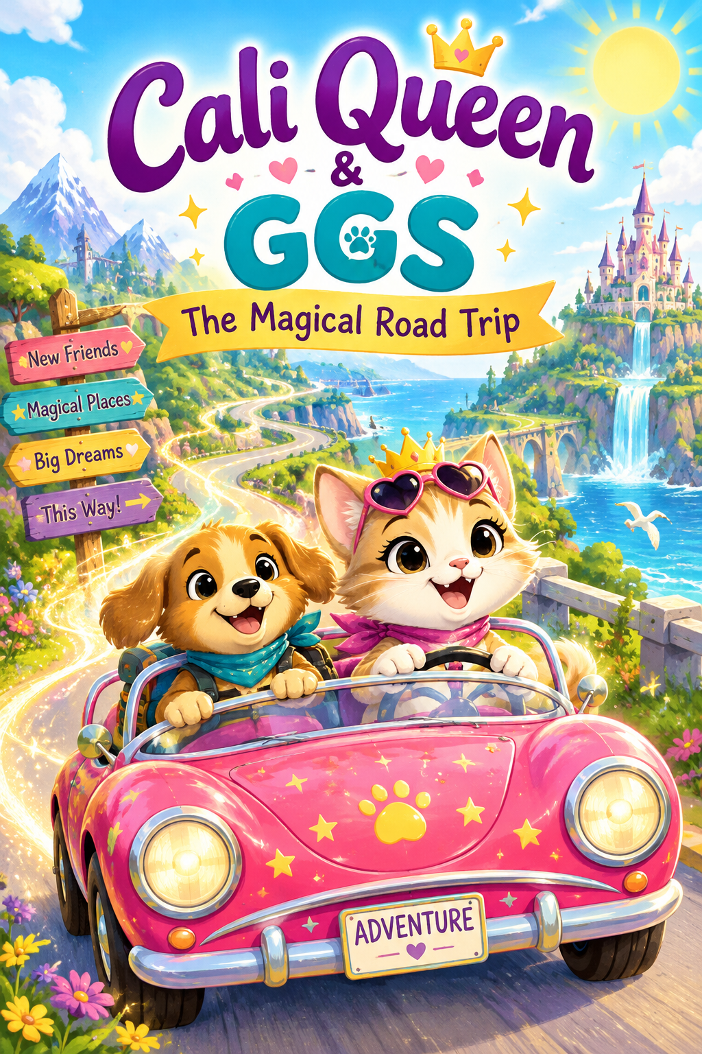 Cali Queen & GGS: The Magical Road Trip ebook cover