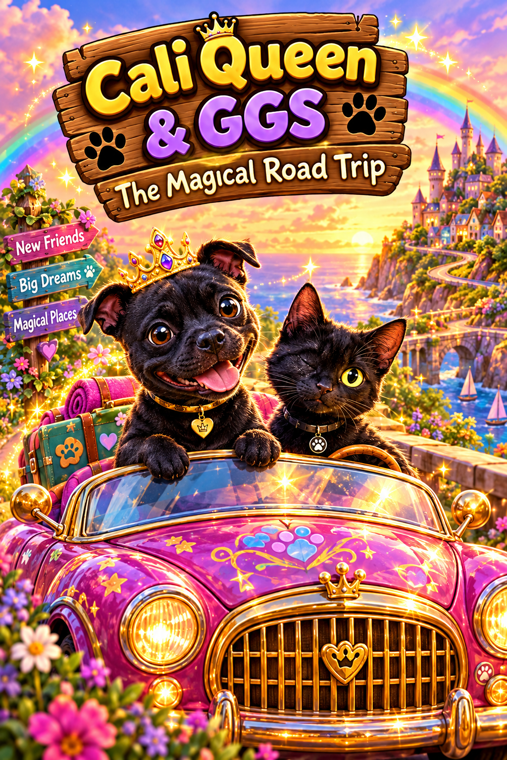 Cali Queen & GGS: The Magical Road Trip ebook cover
